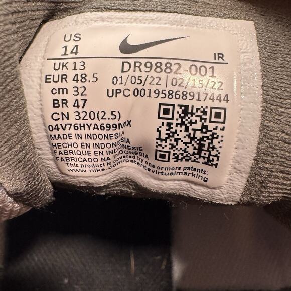 Men's Nike Revolution 6 Next Nature DR9882-001‎ Running Shoes Size 14 #AS3 - Picture 8 of 8